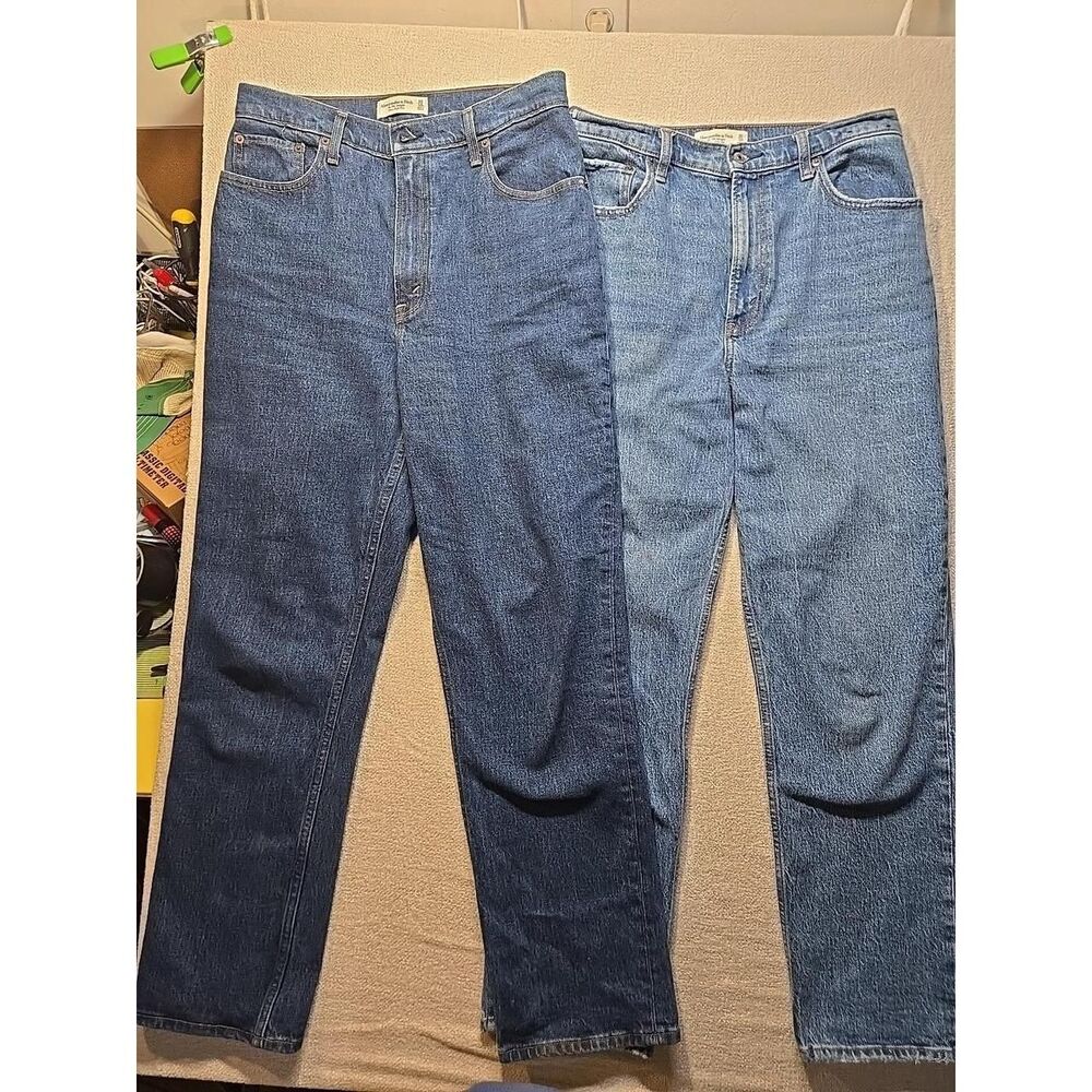 Abercrombie-fitch Women's Blue Jeans - Picture 1 of 8